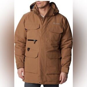 Columbia Landroamer Parka Jacket Men Delta Omni-Heat Waterproof Pocket